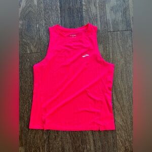 Brooks Women's pink muscle tank